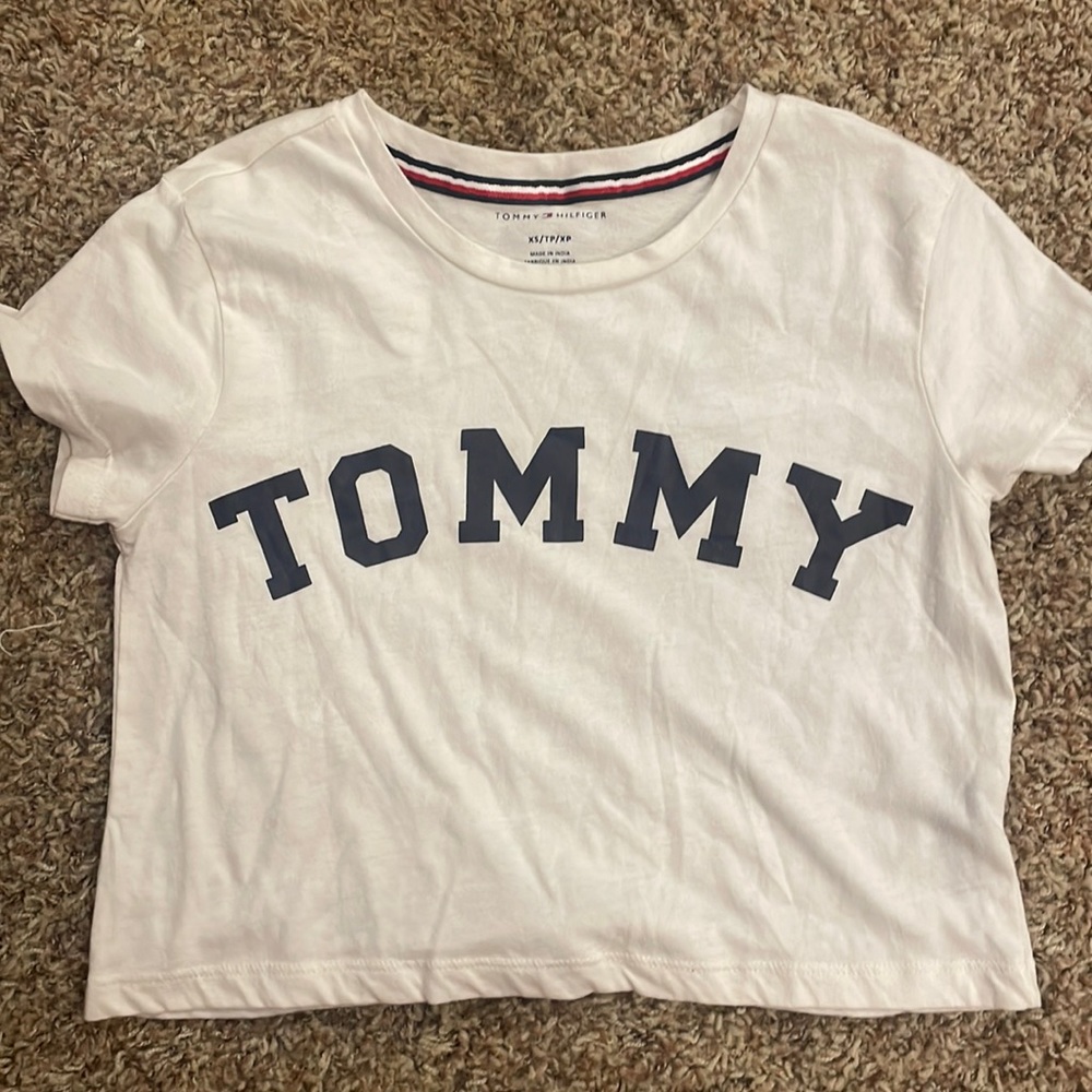 Extra small Tommy Hilfiger cropped top